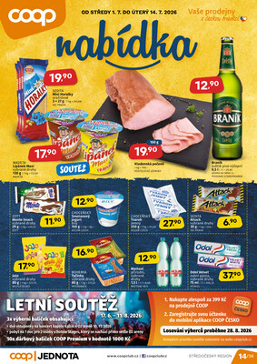 COOP Středočeský region  do 14.7.