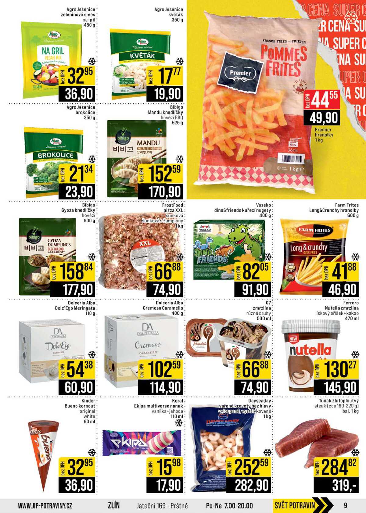 JIP Cash & Carry Brno, Praha, Ostrava, Jilemnice, Pardubice, Ostrava, Karlovy Vary, Olomouc a Zlín od 1.7. do 7.7.2026 strana 9