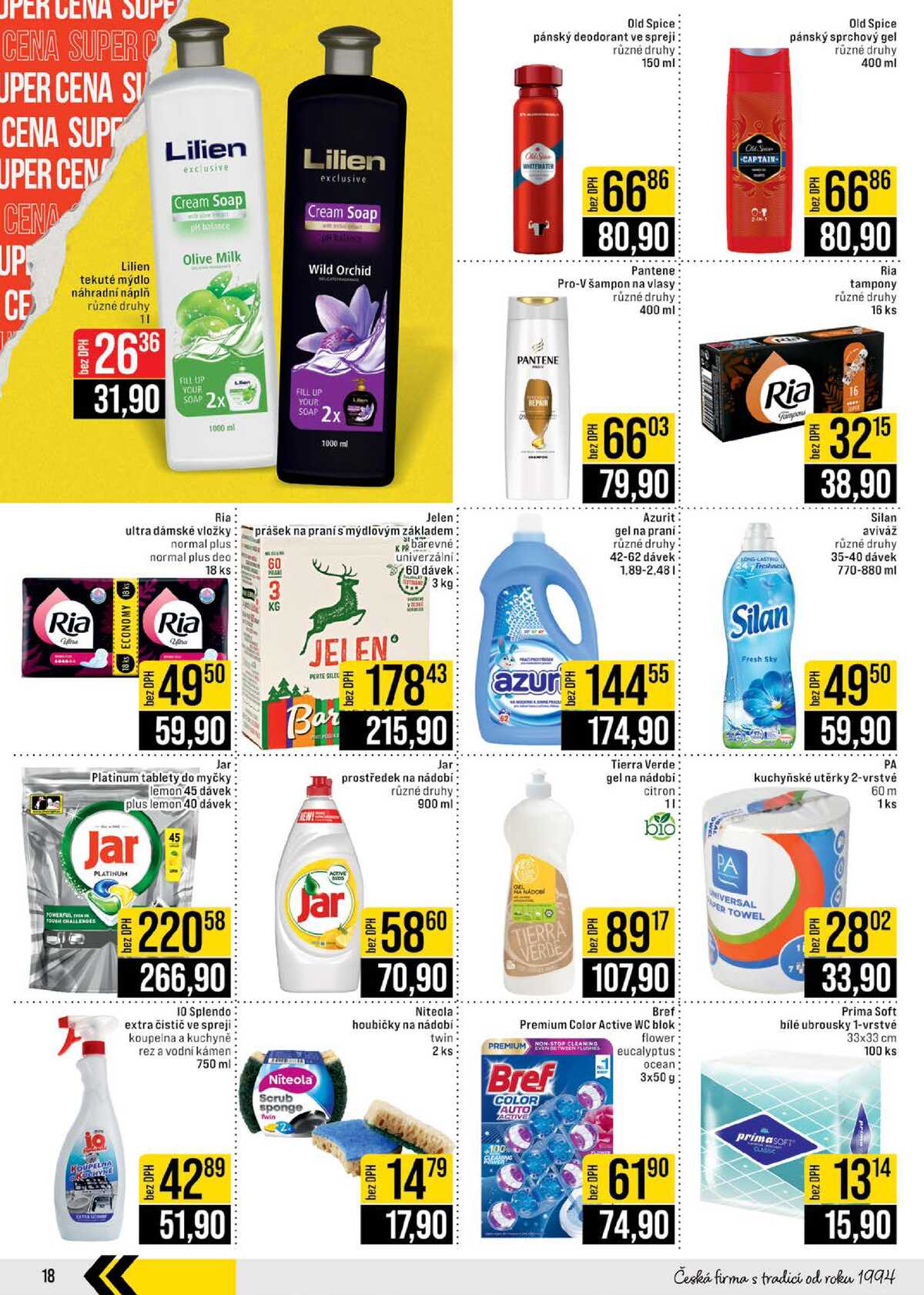 JIP Cash & Carry Brno, Praha, Ostrava, Jilemnice, Pardubice, Ostrava, Karlovy Vary, Olomouc a Zlín od 1.7. do 7.7.2026 strana 18