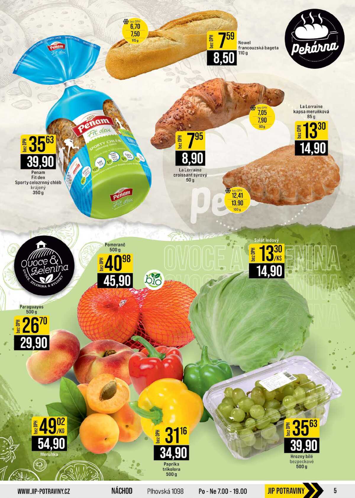 JIP Cash & Carry České Budějovice, Most, Náchod, Polička, Sušice a Svoboda nad Úpou od 1.7. do 7.7.2026 strana 5