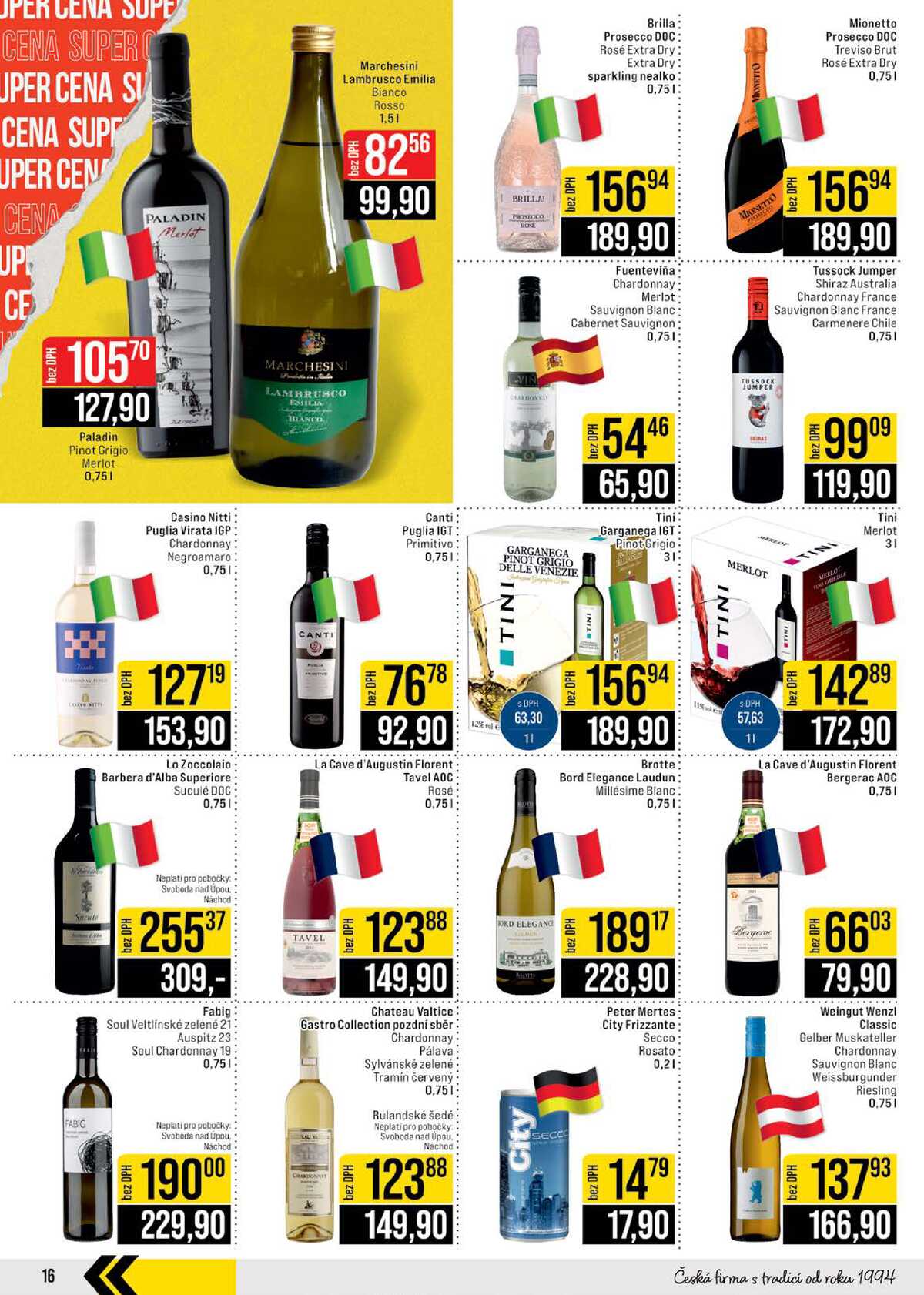 JIP Cash & Carry České Budějovice, Most, Náchod, Polička, Sušice a Svoboda nad Úpou od 1.7. do 7.7.2026 strana 16