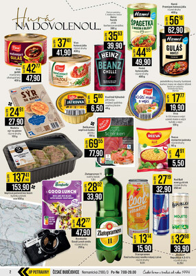 JIP Cash & Carry České Budějovice, Most, Náchod, Polička, Sušice a Svoboda nad Úpou od 1.7. do 7.7.2026