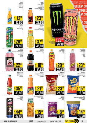 JIP Cash & Carry České Budějovice, Most, Náchod, Polička, Sušice a Svoboda nad Úpou od 1.7. do 7.7.2026