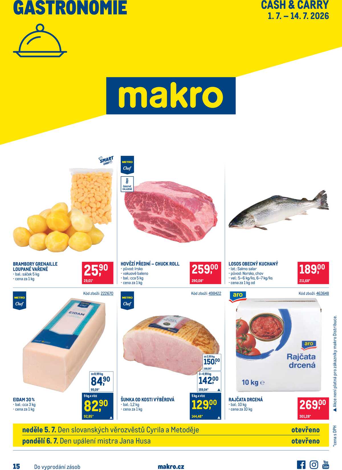 MAKRO Gastronomie do 14.7. strana 1