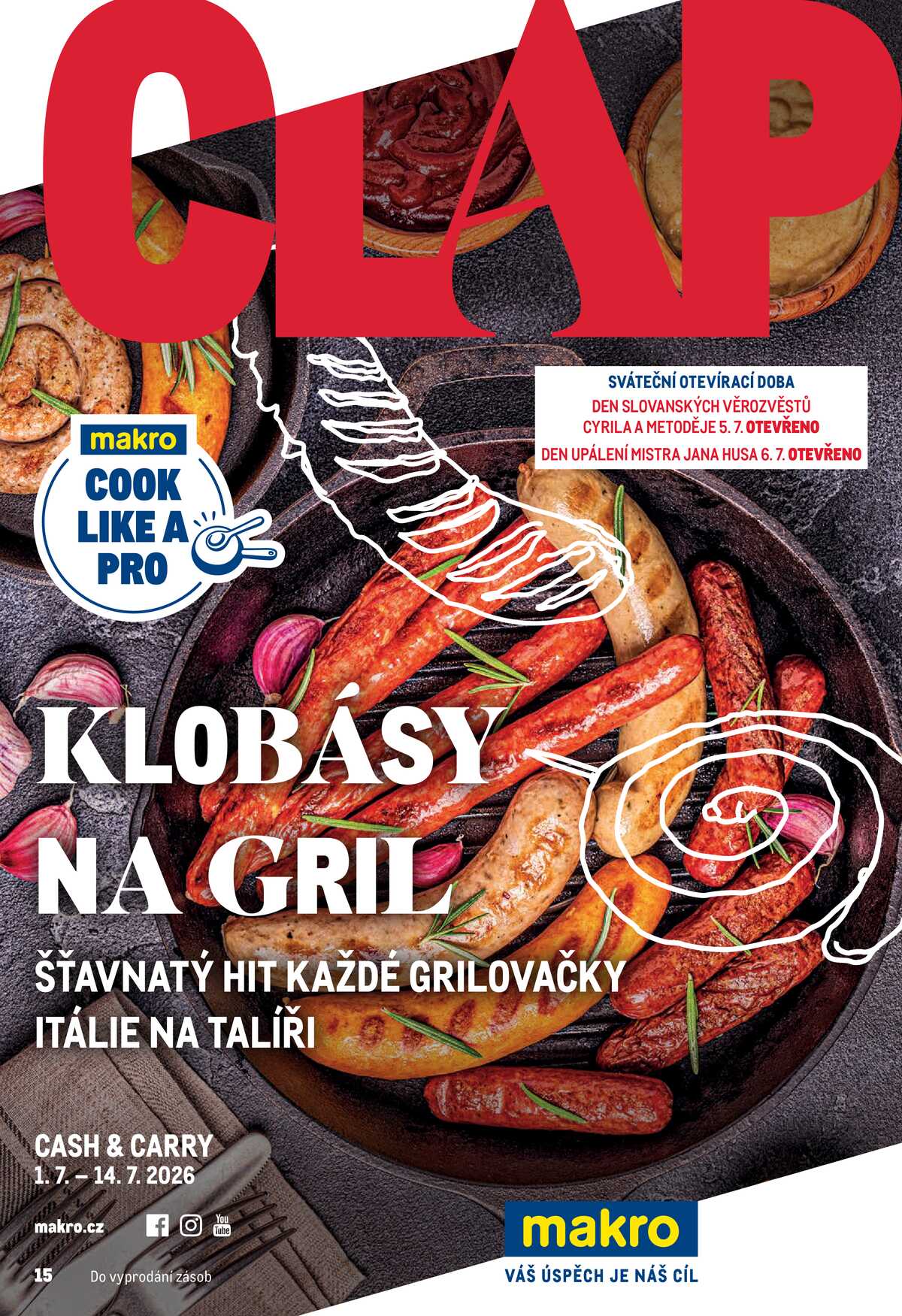 MAKRO Pro milovníky jídla do 14.7. strana 1