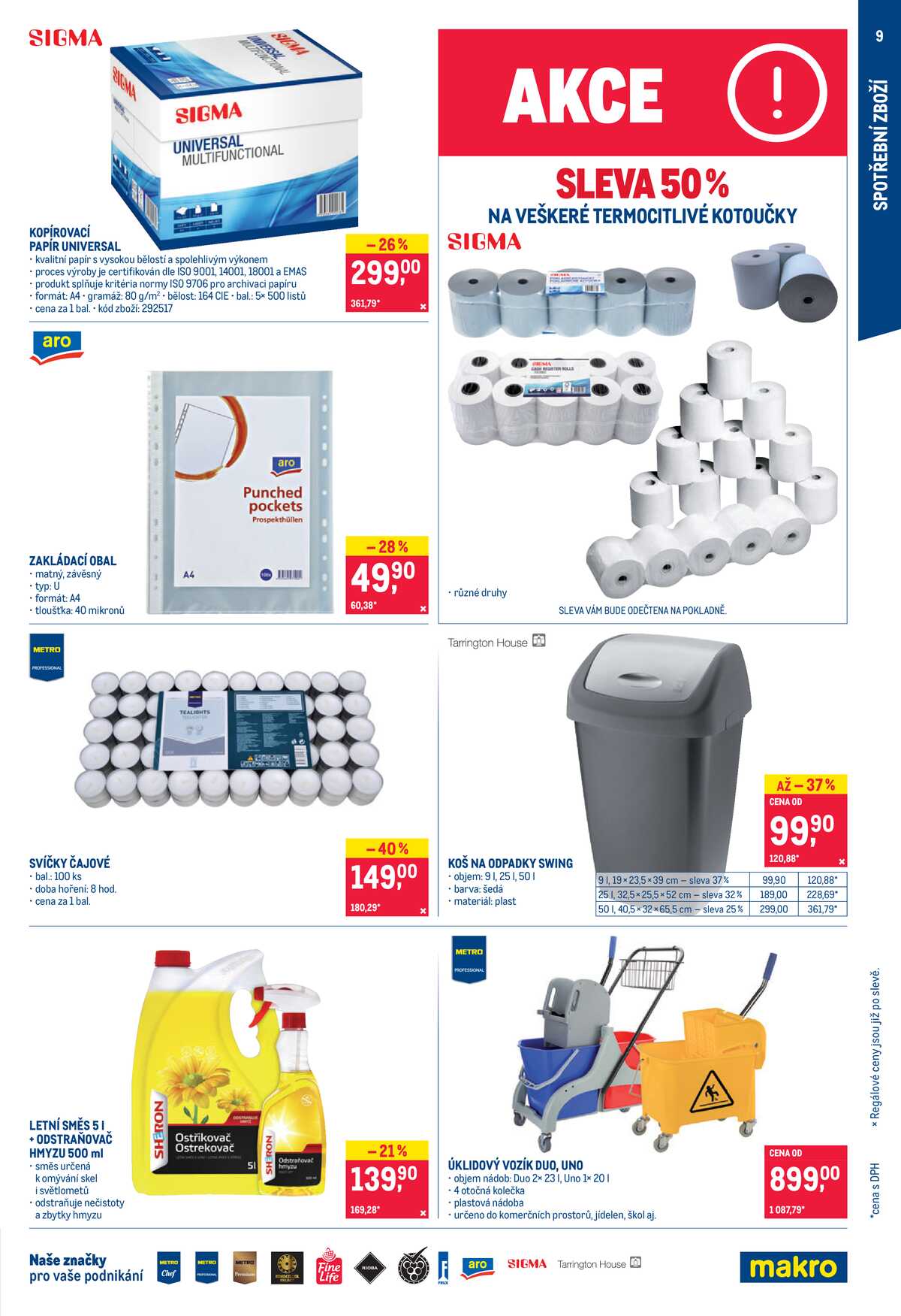 MAKRO Nepotravinové zboží do 14.7. strana 9