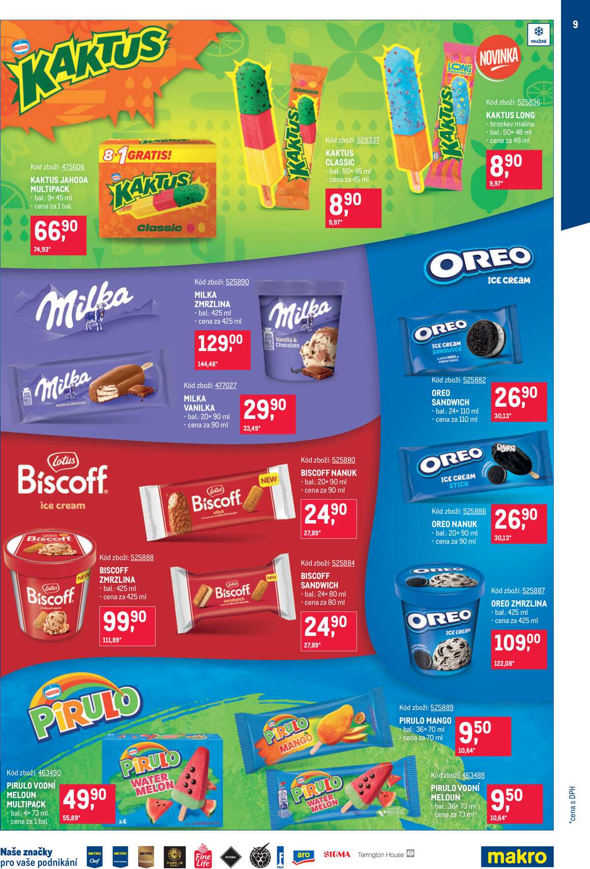 MAKRO Zmrzliny do 28.7. strana 9