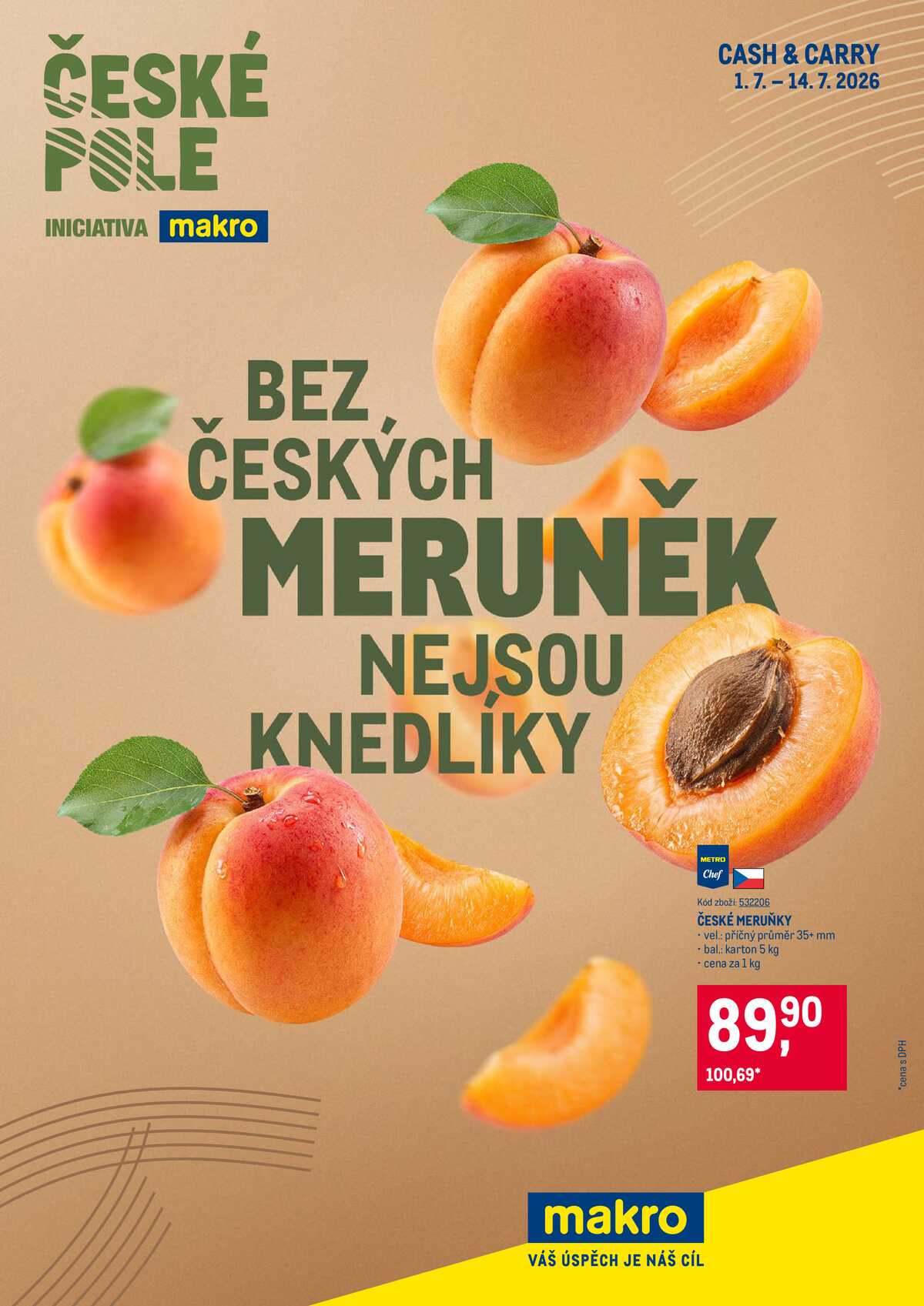 MAKRO Meruňky z Českého pole do 14.7. strana 1