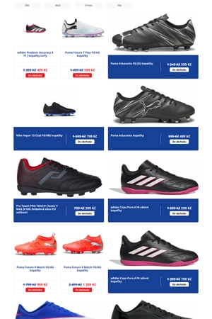 Intersport Kopačky a míče - 3. 7. 2026