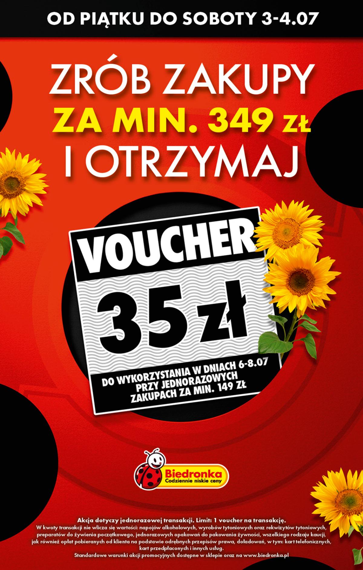 Leták Biedronka Polsko 3.7.-4.7.2026 strana 3