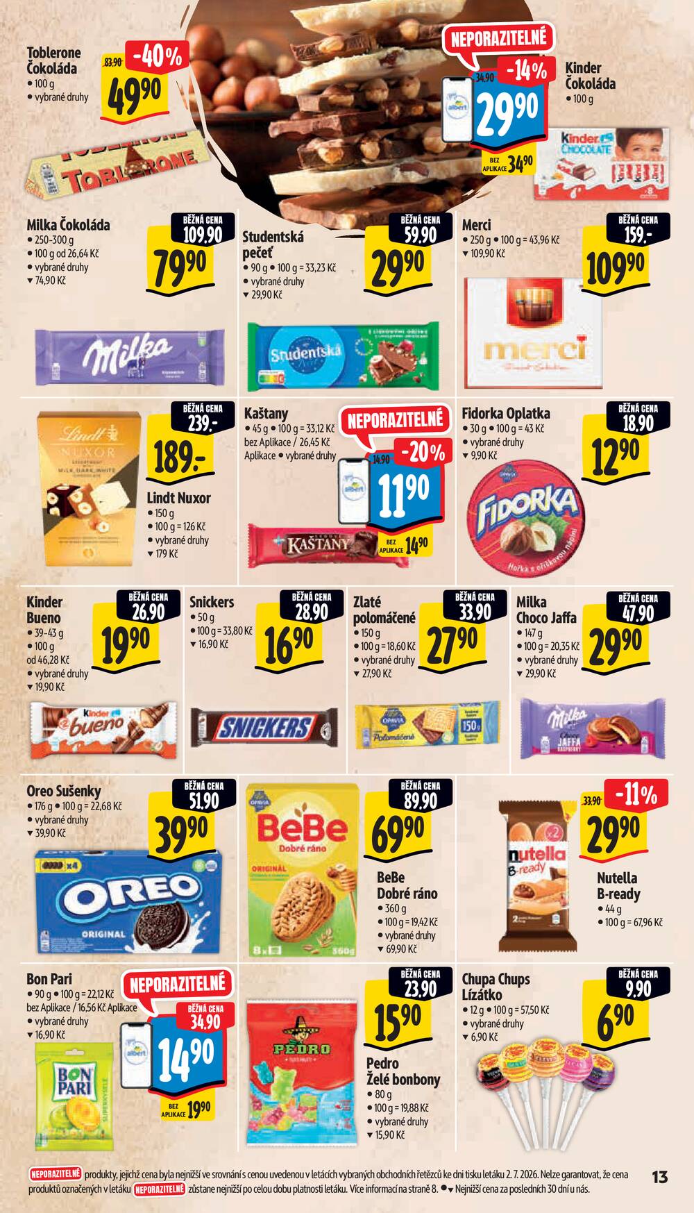 Albert Supermarket od 8.7. do 14.7.2026