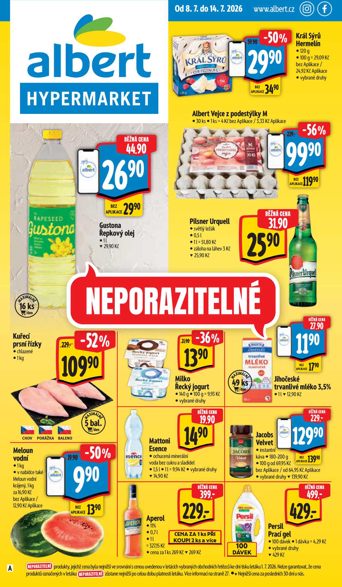 Albert  Hypermarket od 8.7. do 14.7.2026 strana 1