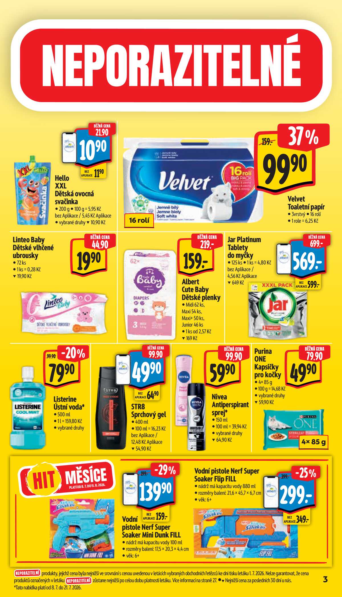 Albert  Hypermarket od 8.7. do 14.7.2026 strana 3