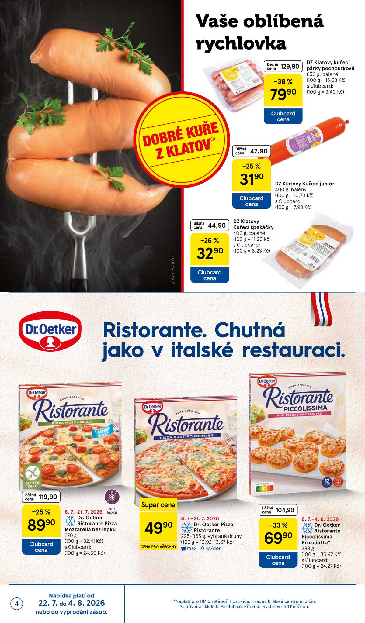 Tesco malé hypermarkety katalog značky od 8.7. do 4.8.2026 strana 4
