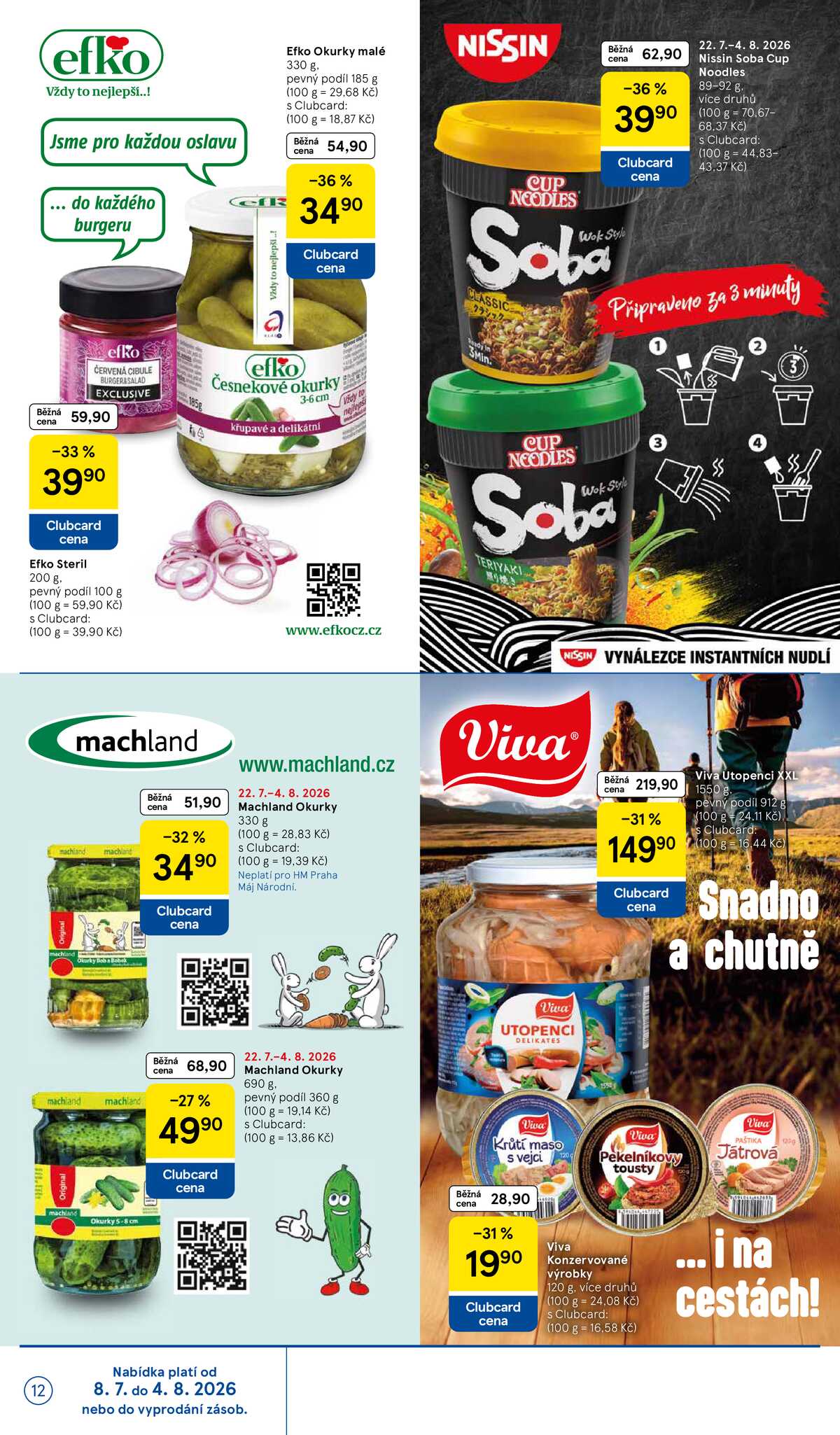 Tesco malé hypermarkety katalog značky od 8.7. do 4.8.2026 strana 12