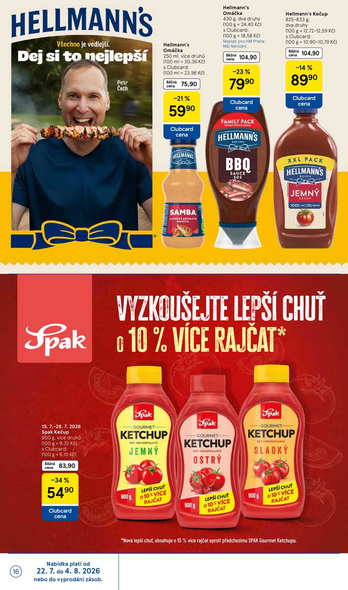 Tesco malé hypermarkety katalog značky od 8.7. do 4.8.2026 strana 16