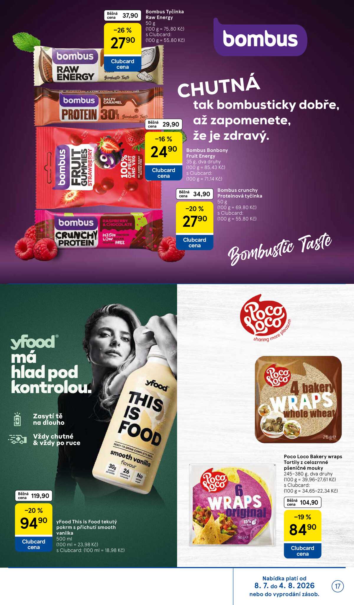 Tesco malé hypermarkety katalog značky od 8.7. do 4.8.2026 strana 17