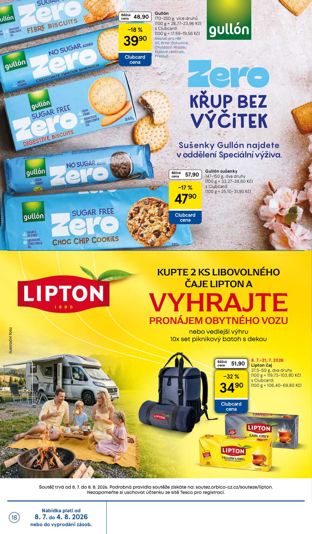 Tesco malé hypermarkety katalog značky od 8.7. do 4.8.2026 strana 18