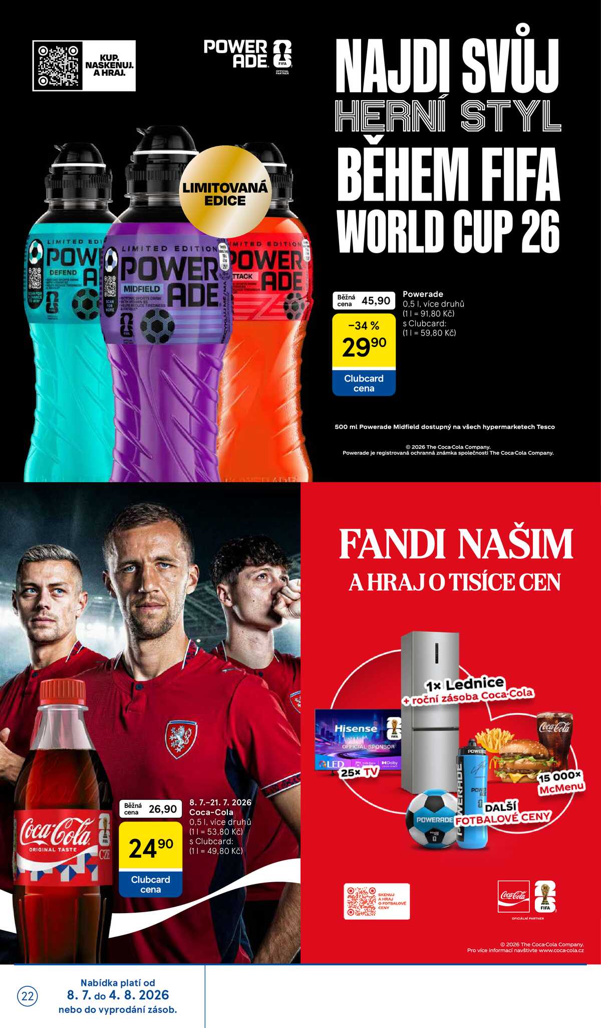 Tesco malé hypermarkety katalog značky od 8.7. do 4.8.2026 strana 22