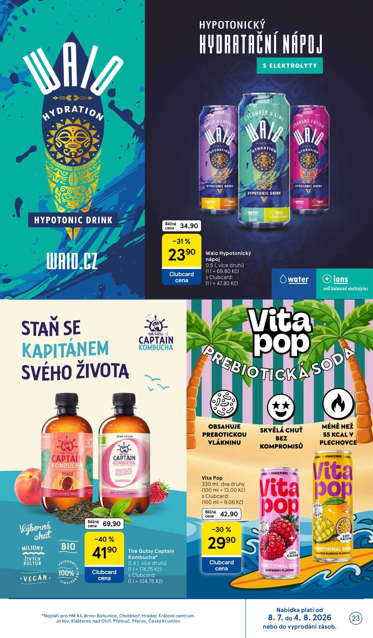 Tesco malé hypermarkety katalog značky od 8.7. do 4.8.2026 strana 23