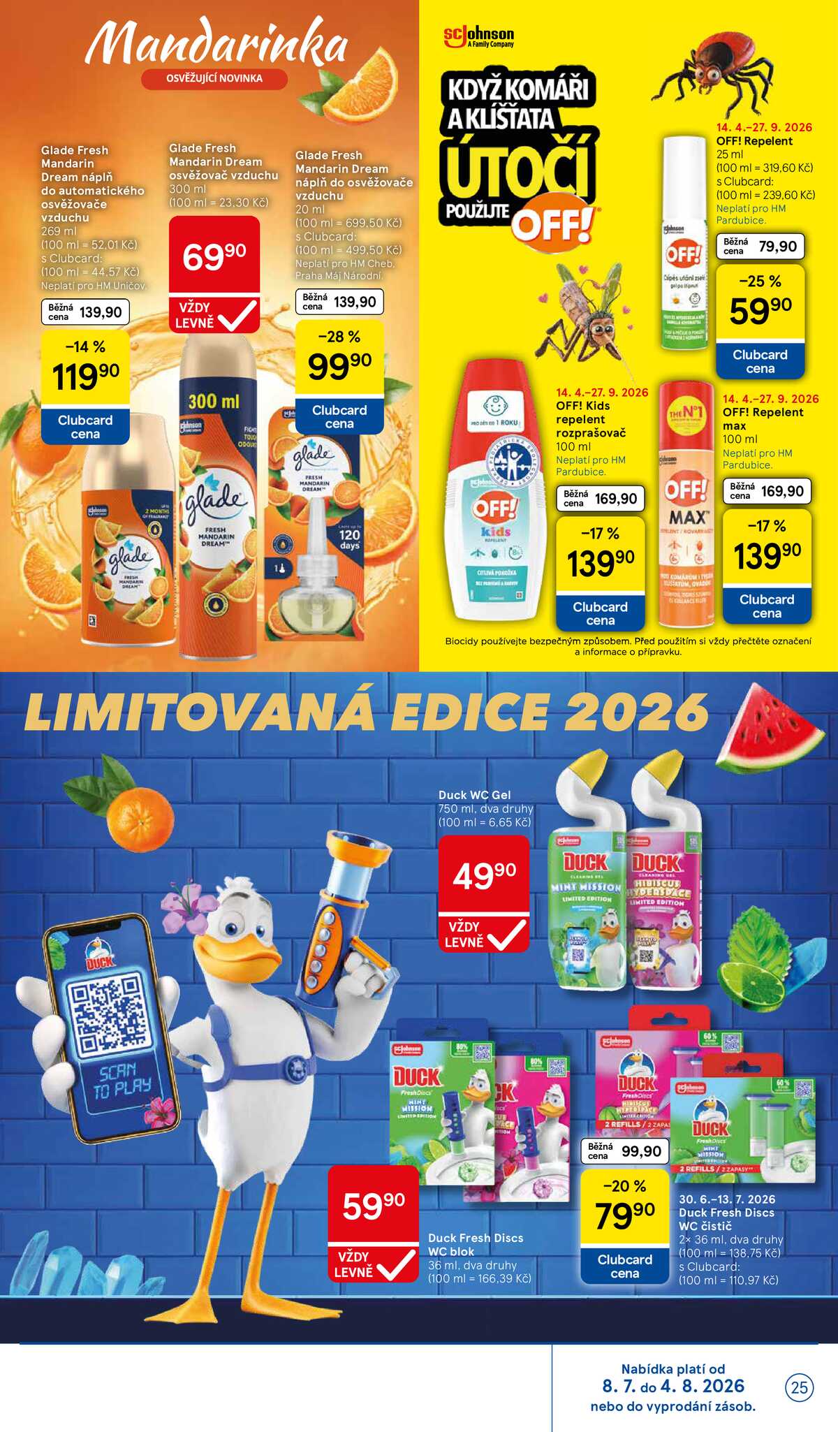 Tesco malé hypermarkety katalog značky od 8.7. do 4.8.2026 strana 25