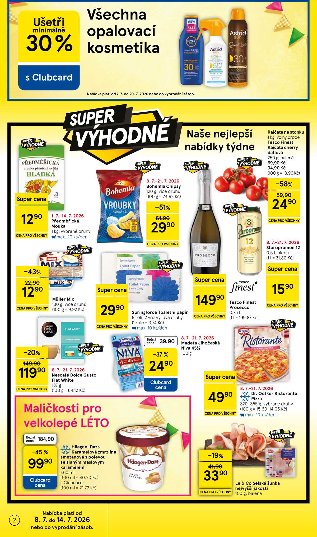 Tesco supermarkety od 8.7. do 14.7.2026 strana 2