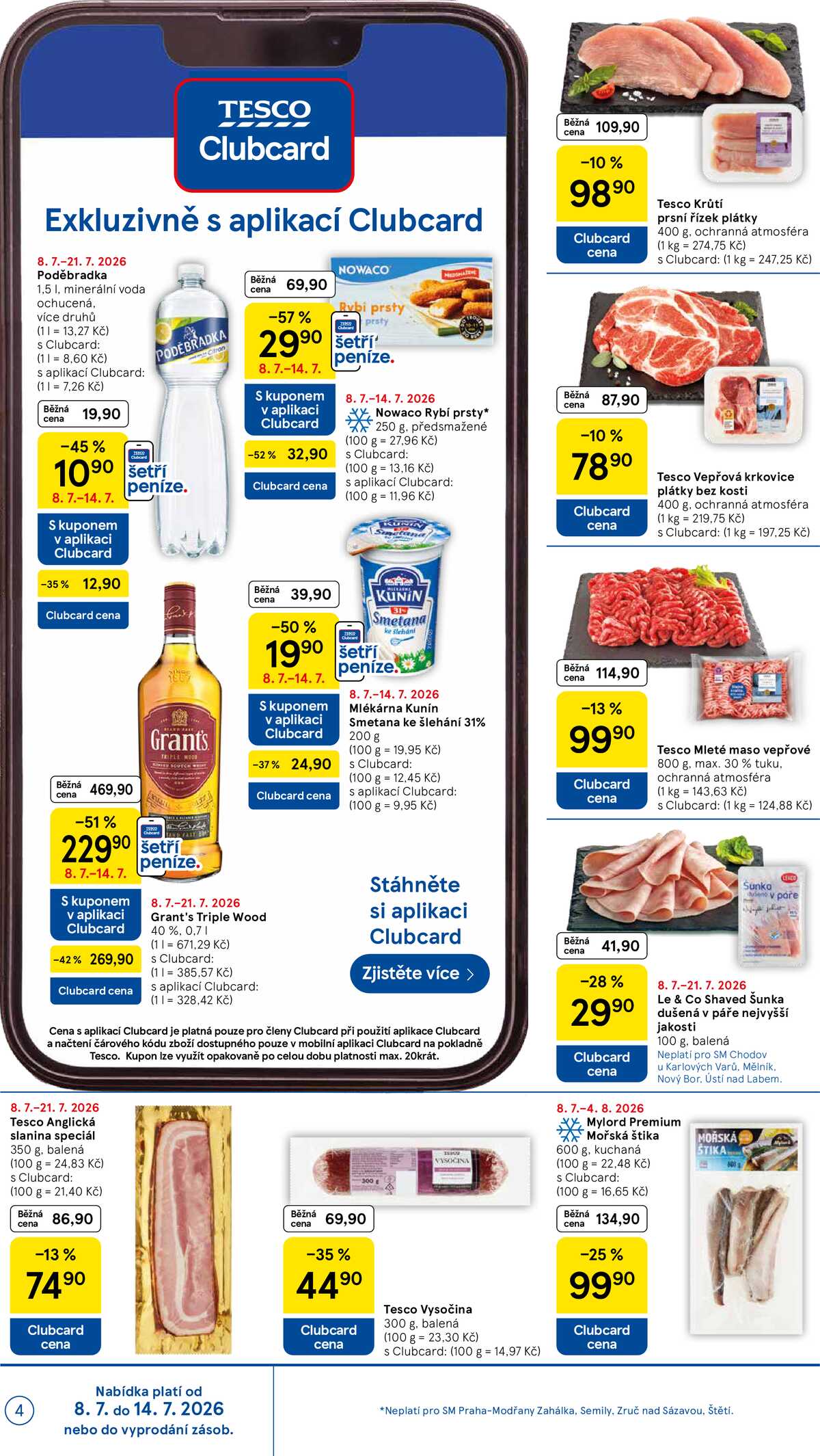 Tesco supermarkety od 8.7. do 14.7.2026 strana 4