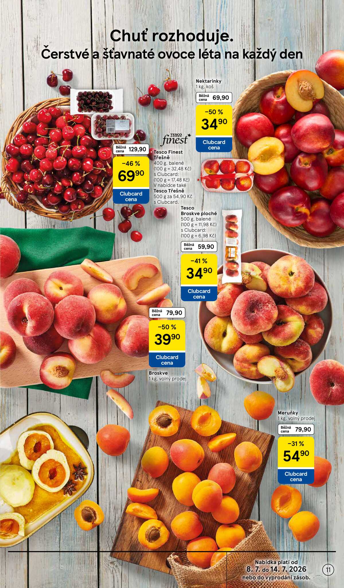 Tesco supermarkety od 8.7. do 14.7.2026 strana 11