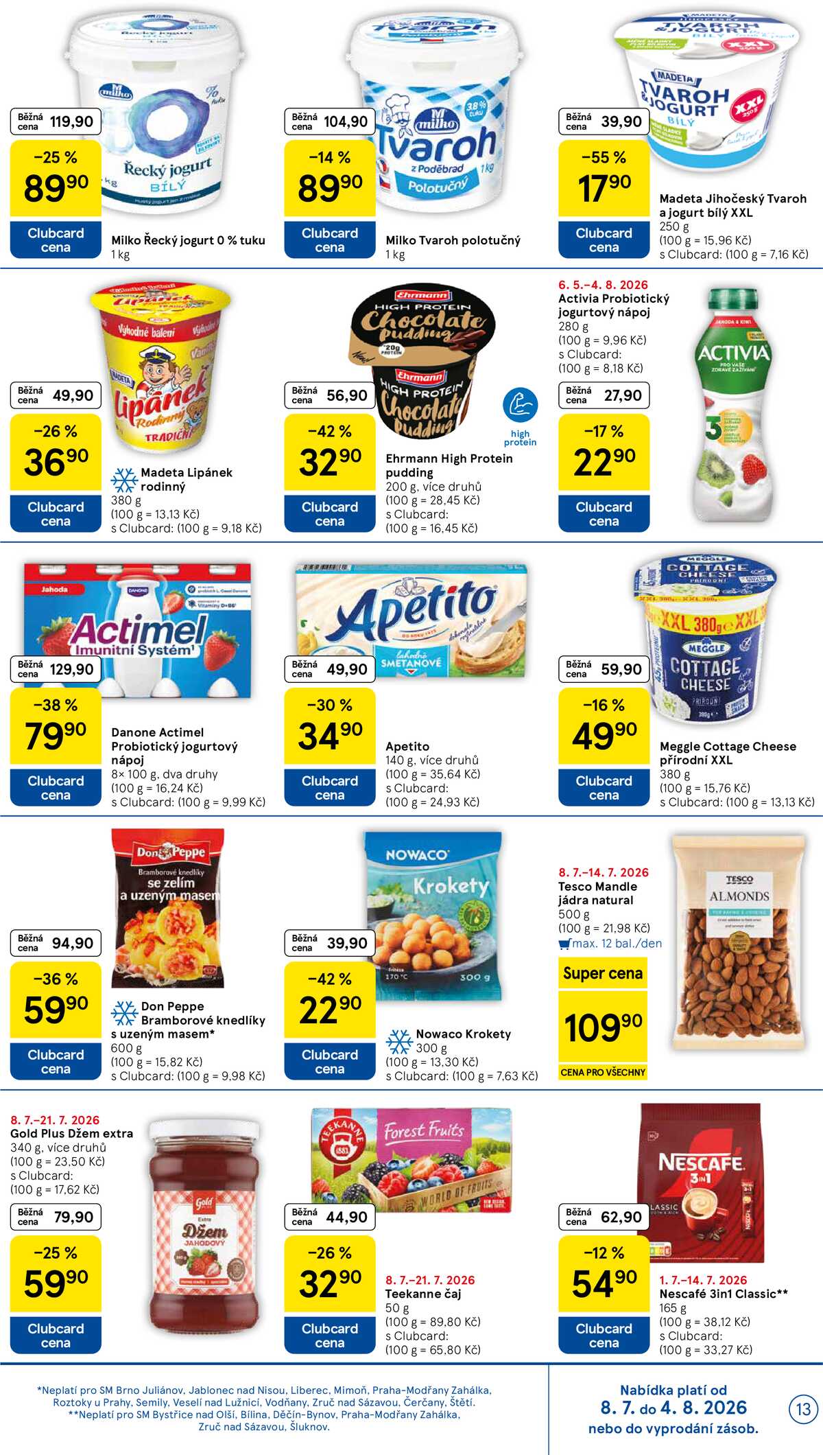 Tesco supermarkety od 8.7. do 14.7.2026 strana 13