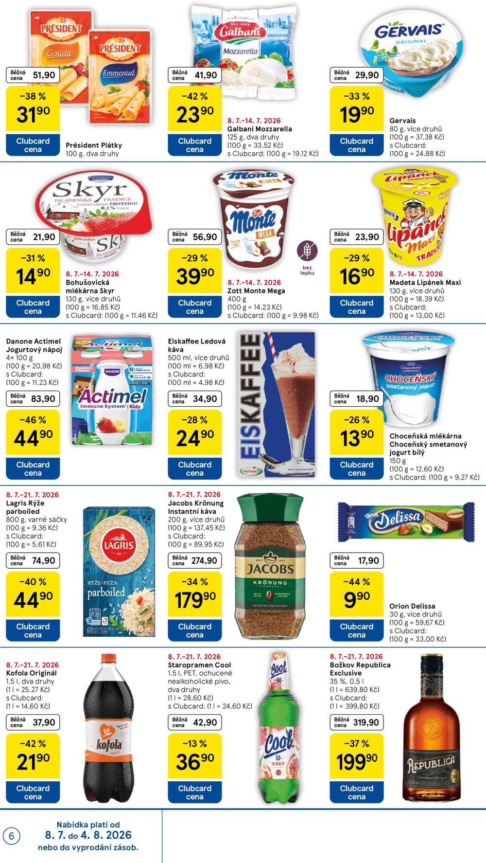 Leták Tesco - Tesco supermarkety od 8.7. do 14.7.2026 - strana 6