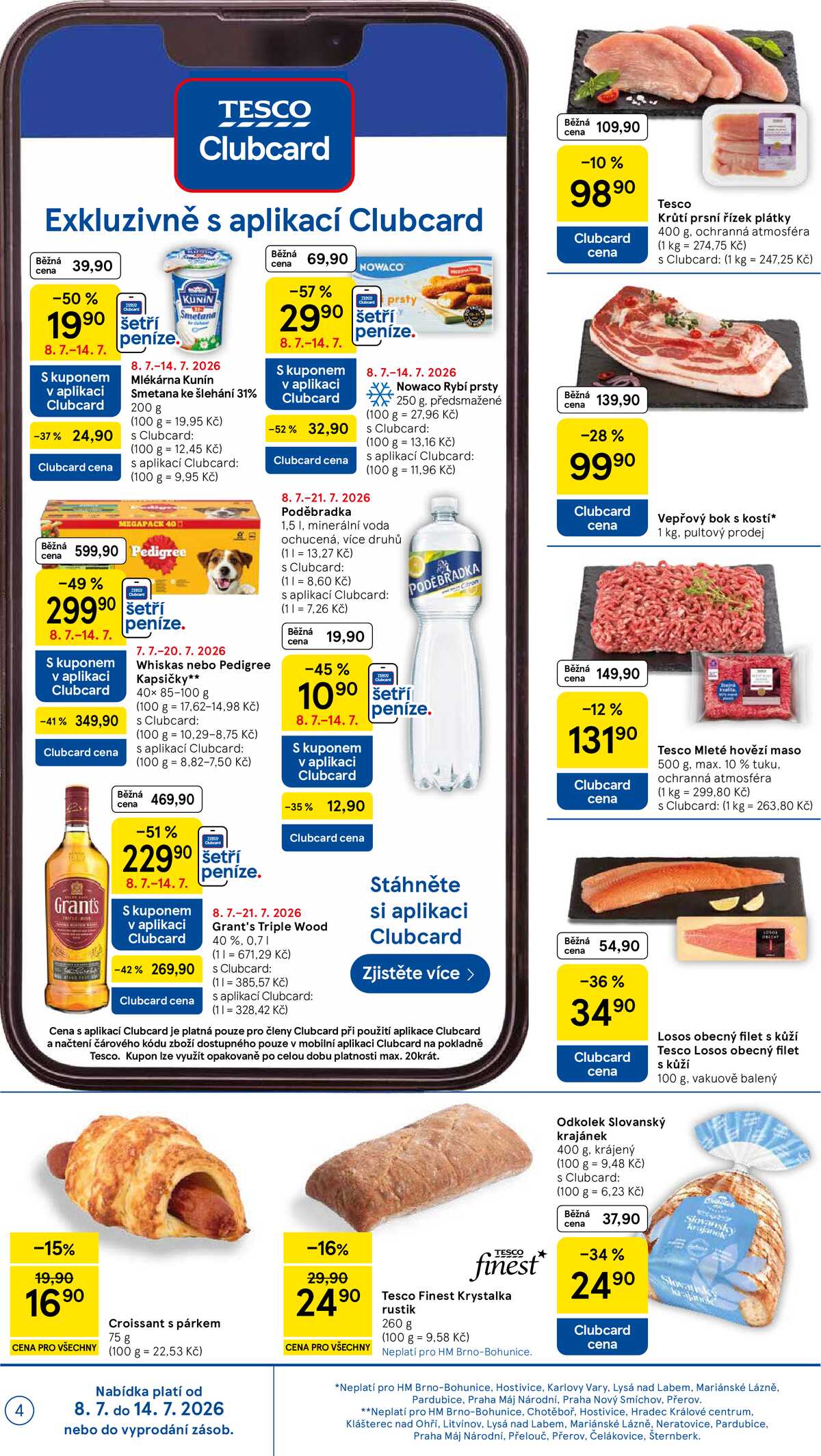 Tesco malé hypermarkety od 8.7. do 14.7.2026 strana 4