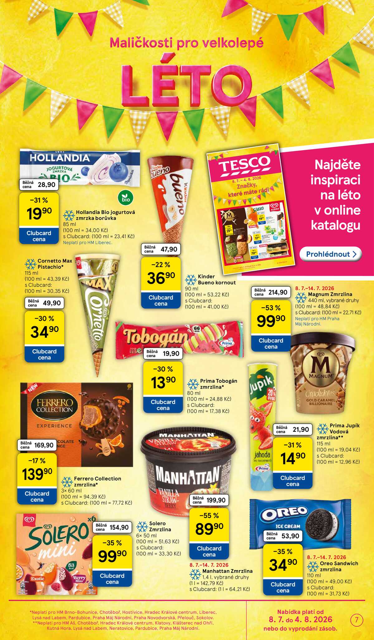 Tesco malé hypermarkety od 8.7. do 14.7.2026 strana 7