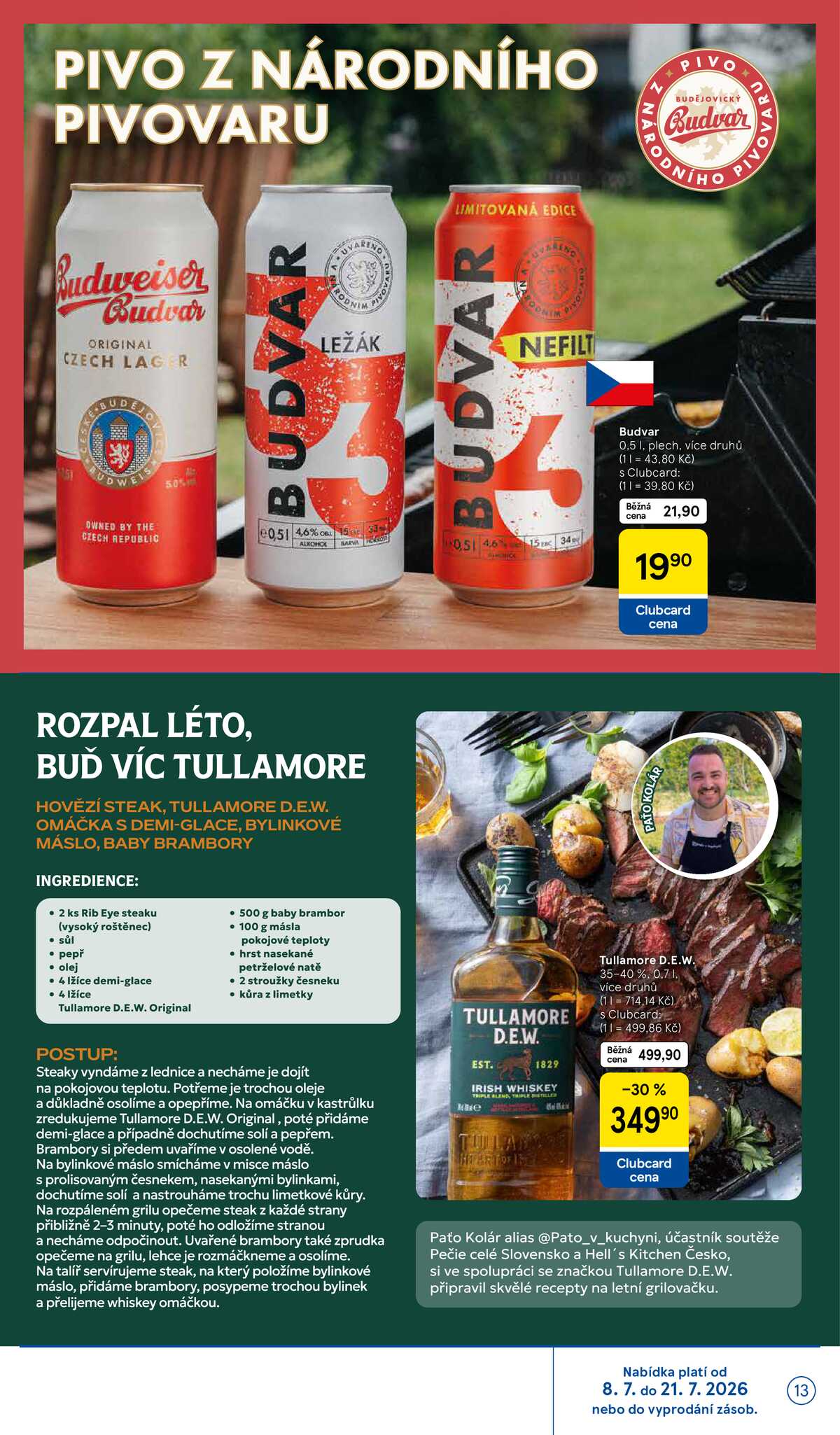 Tesco malé hypermarkety od 8.7. do 14.7.2026 strana 13