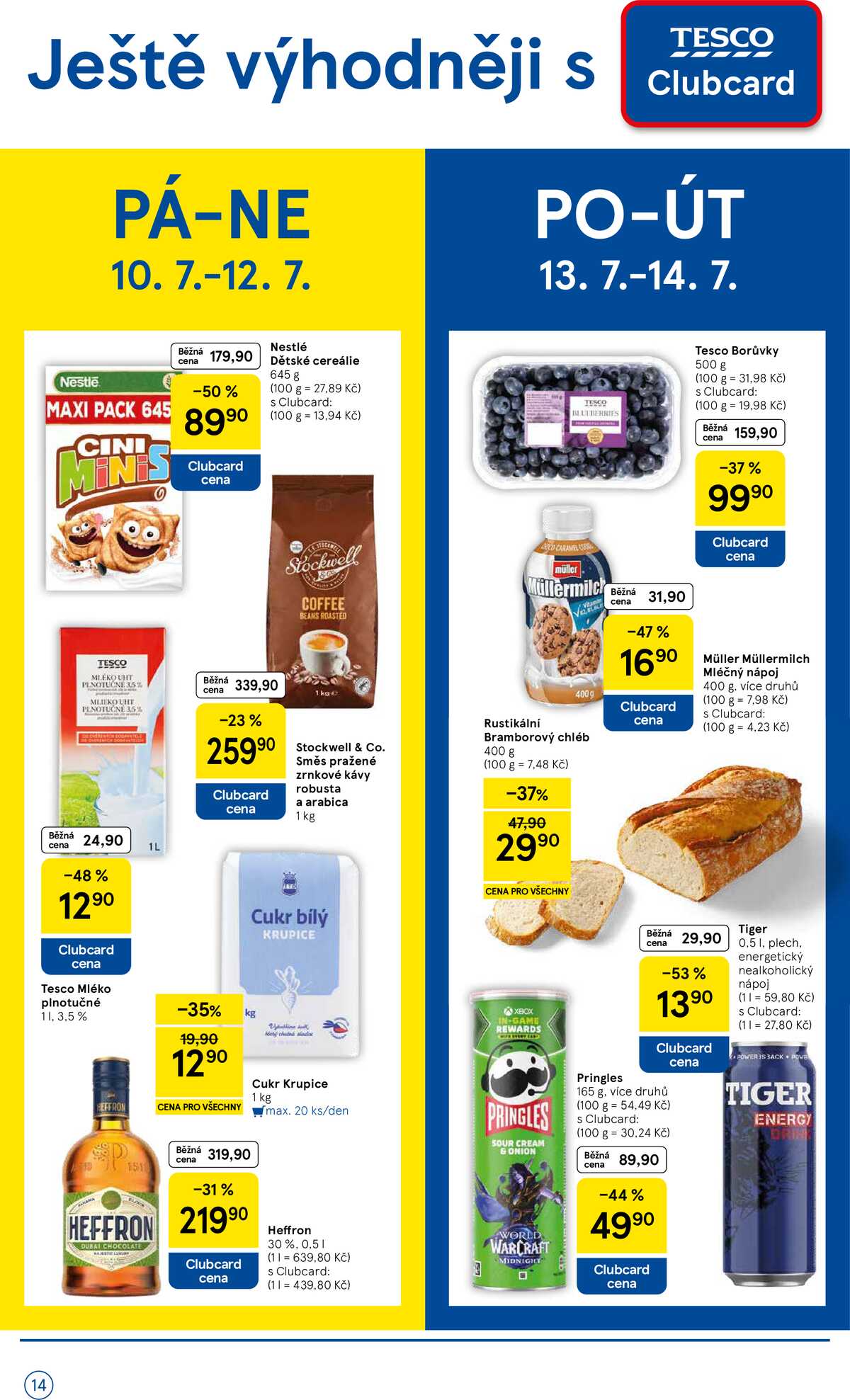 Tesco malé hypermarkety od 8.7. do 14.7.2026 strana 14