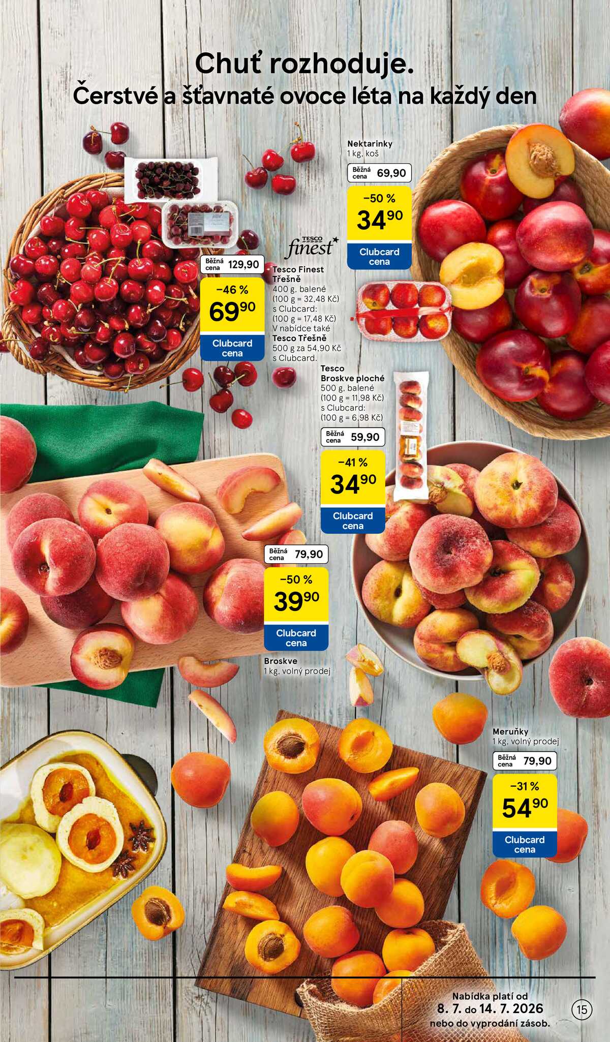 Tesco malé hypermarkety od 8.7. do 14.7.2026 strana 15
