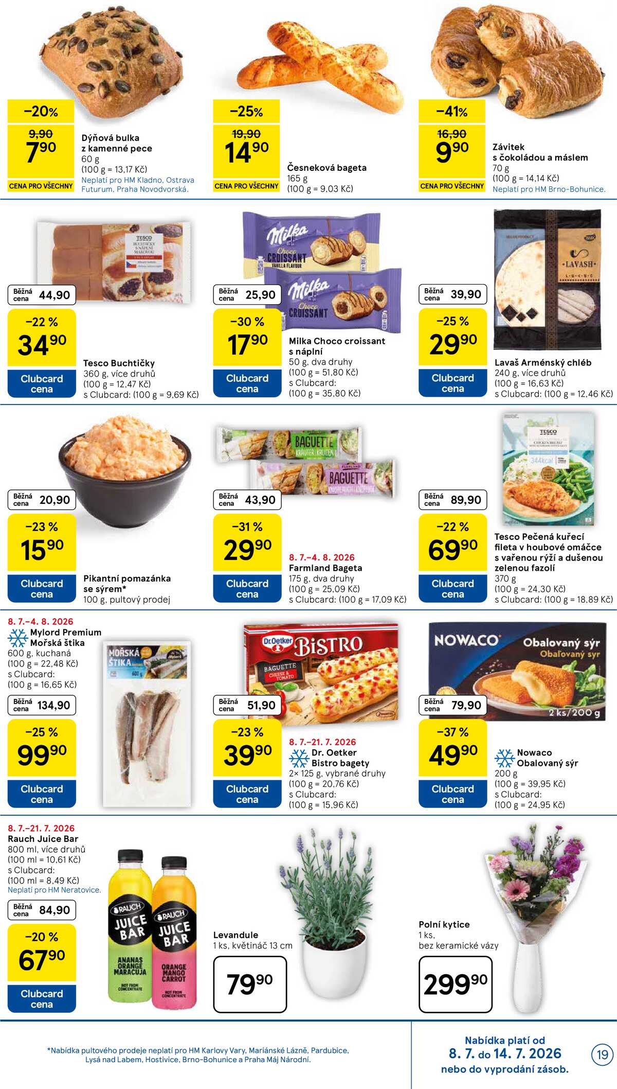 Tesco malé hypermarkety od 8.7. do 14.7.2026 strana 19