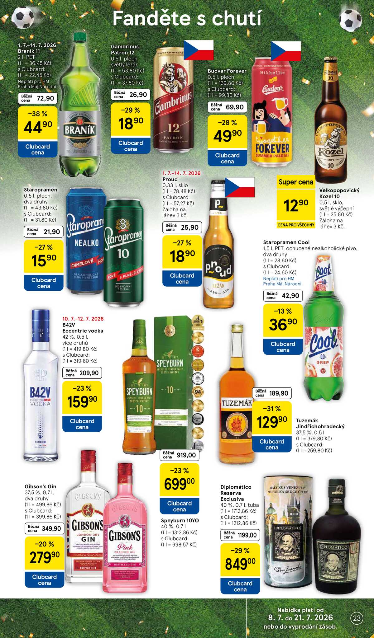 Tesco malé hypermarkety od 8.7. do 14.7.2026 strana 23