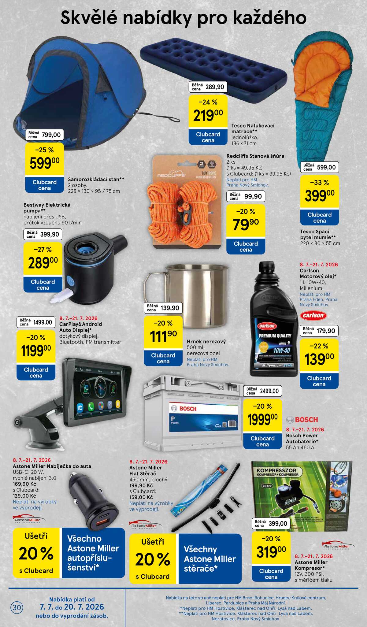 Tesco malé hypermarkety od 8.7. do 14.7.2026 strana 30