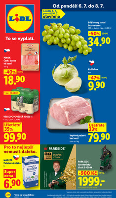 Lidl od 6.7. do 8.7.2026
