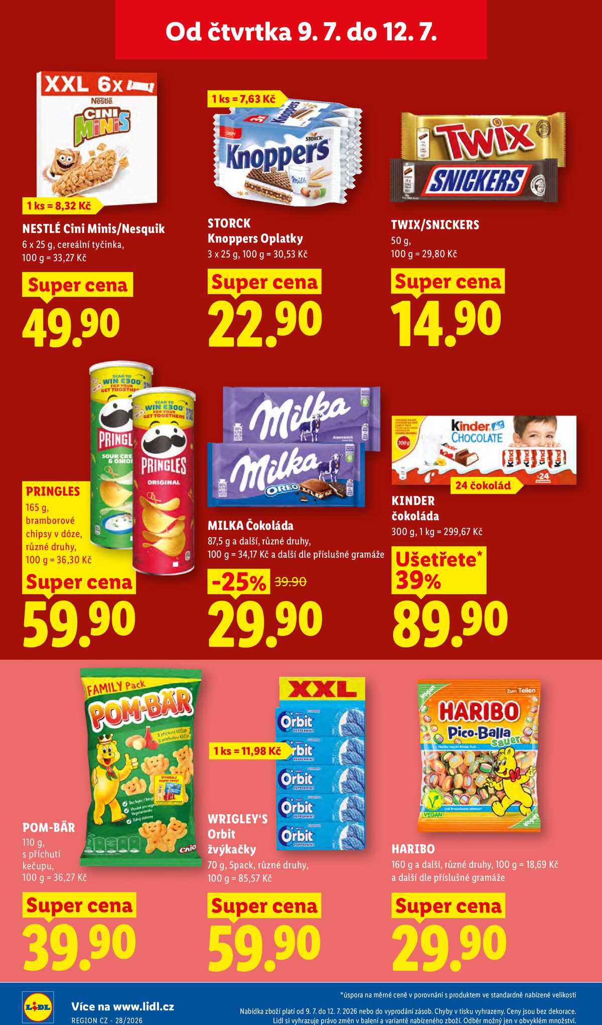 Lidl Čtvrtek od 9.7. do 12.7.2026 strana 28