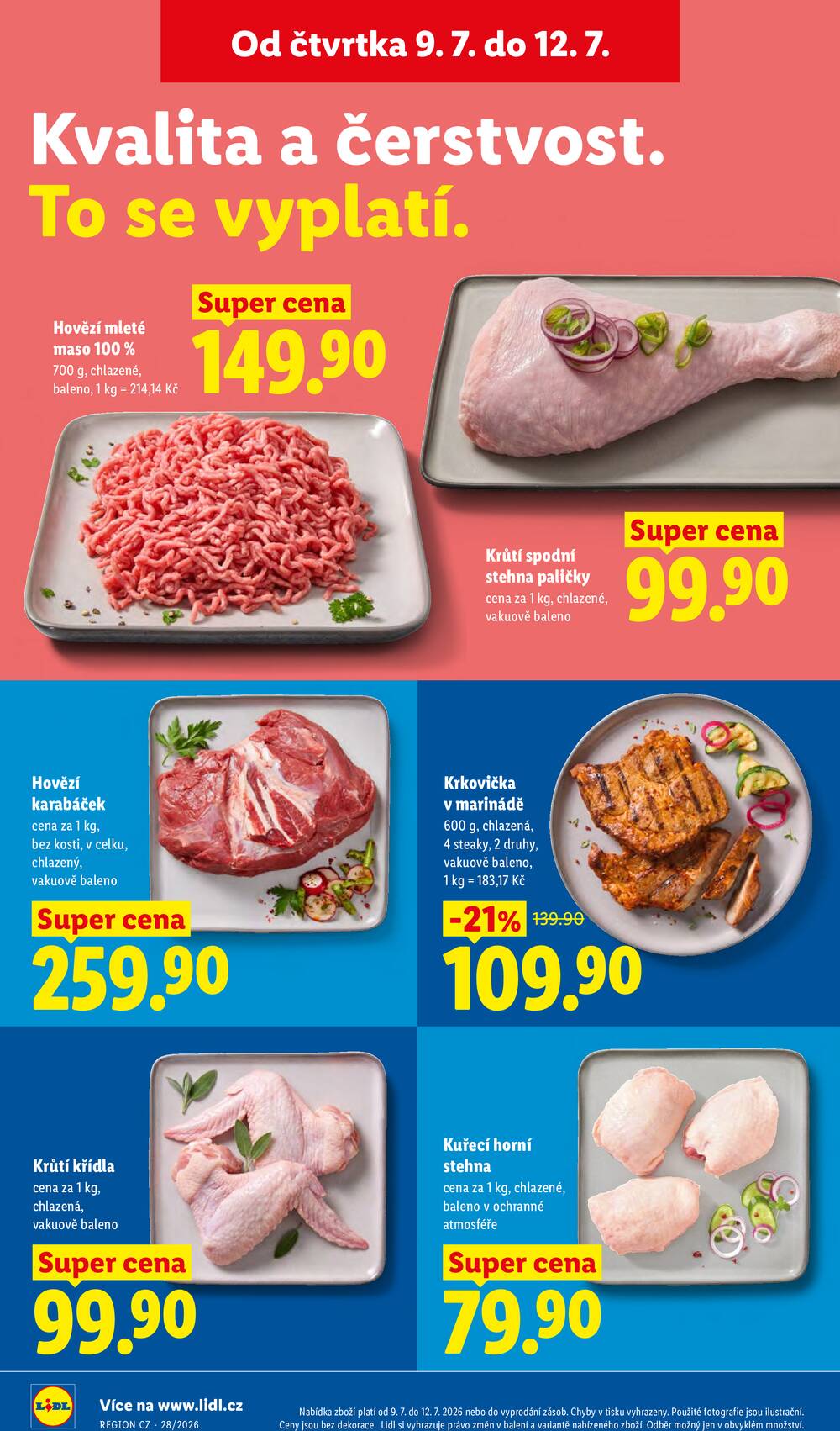 Leták Lidl - Lidl Čtvrtek od 9.7. do 12.7.2026 - strana 14 Leták Lidl - Lidl Čtvrtek od 9.7. do 12.7.2026 - strana 14