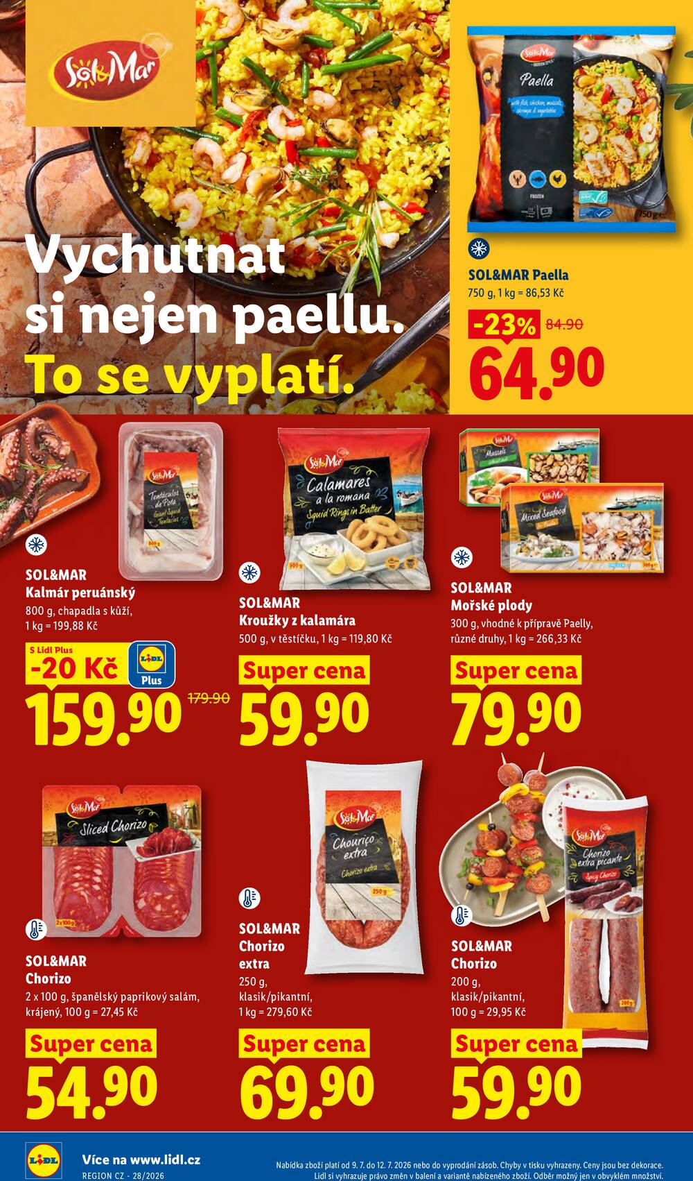 Lidl Čtvrtek od 9.7. do 12.7.2026