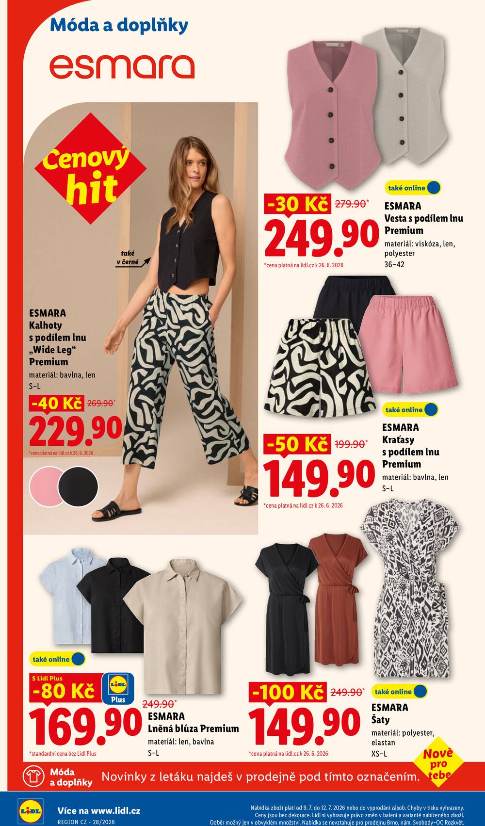 Lidl Čtvrtek od 9.7. do 12.7.2026