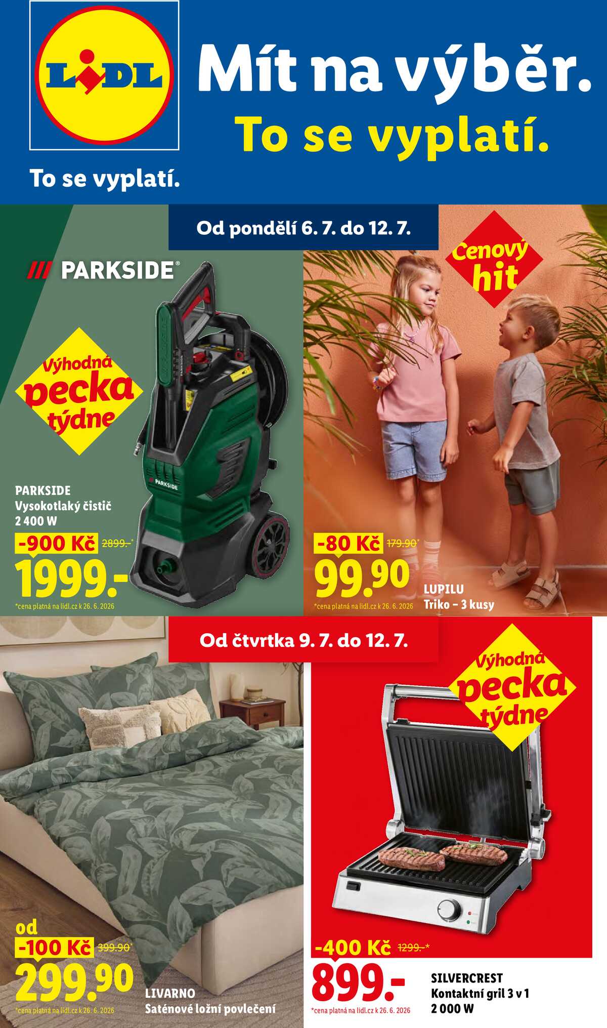 Lidl Spotřební zboží 6.7. 12.7. strana 1