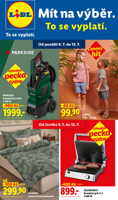 Lidl Spotřební zboží 6.7. 12.7.