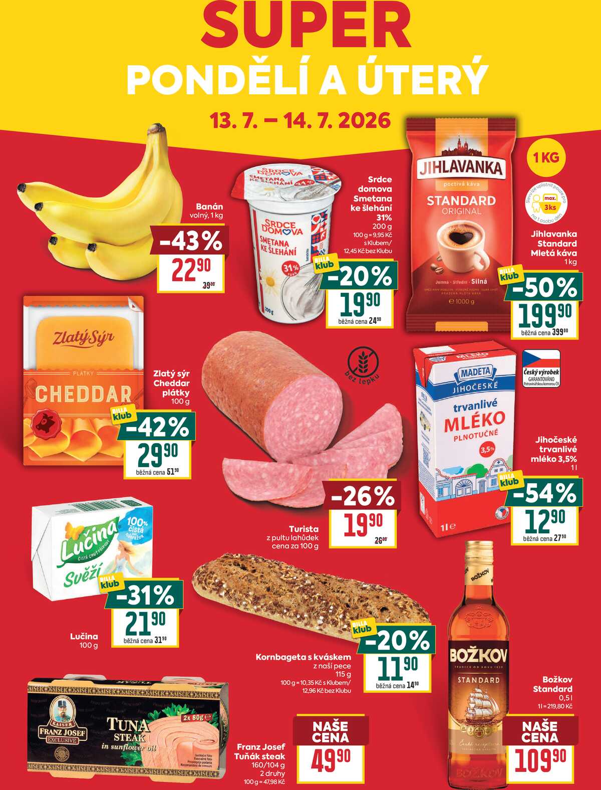 BILLA malý leták od 8.7. do 14.7.2026 strana 8