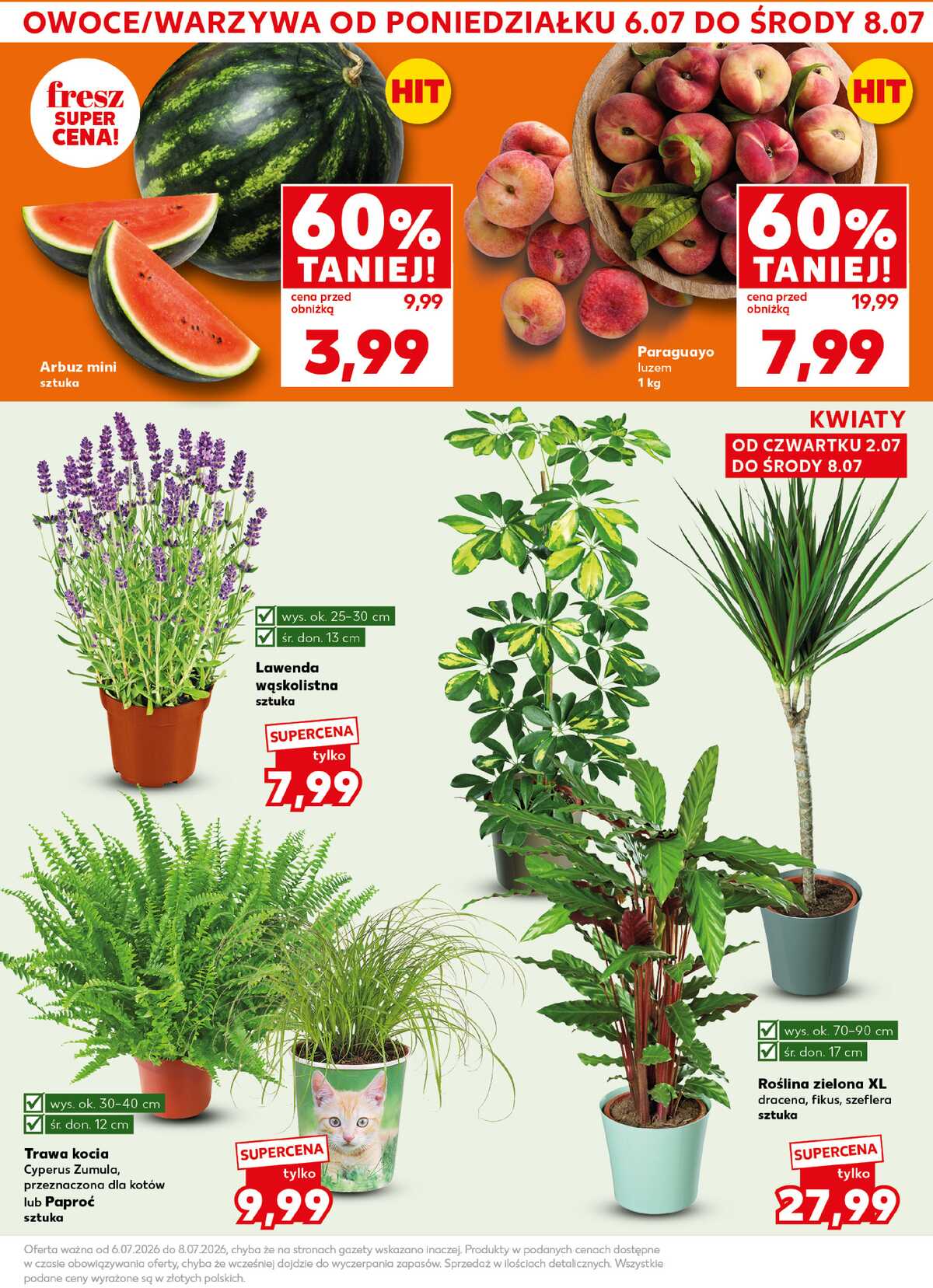 Leták Kaufland Polsko 6.7.-8.7.2026 - Silný start strana 3