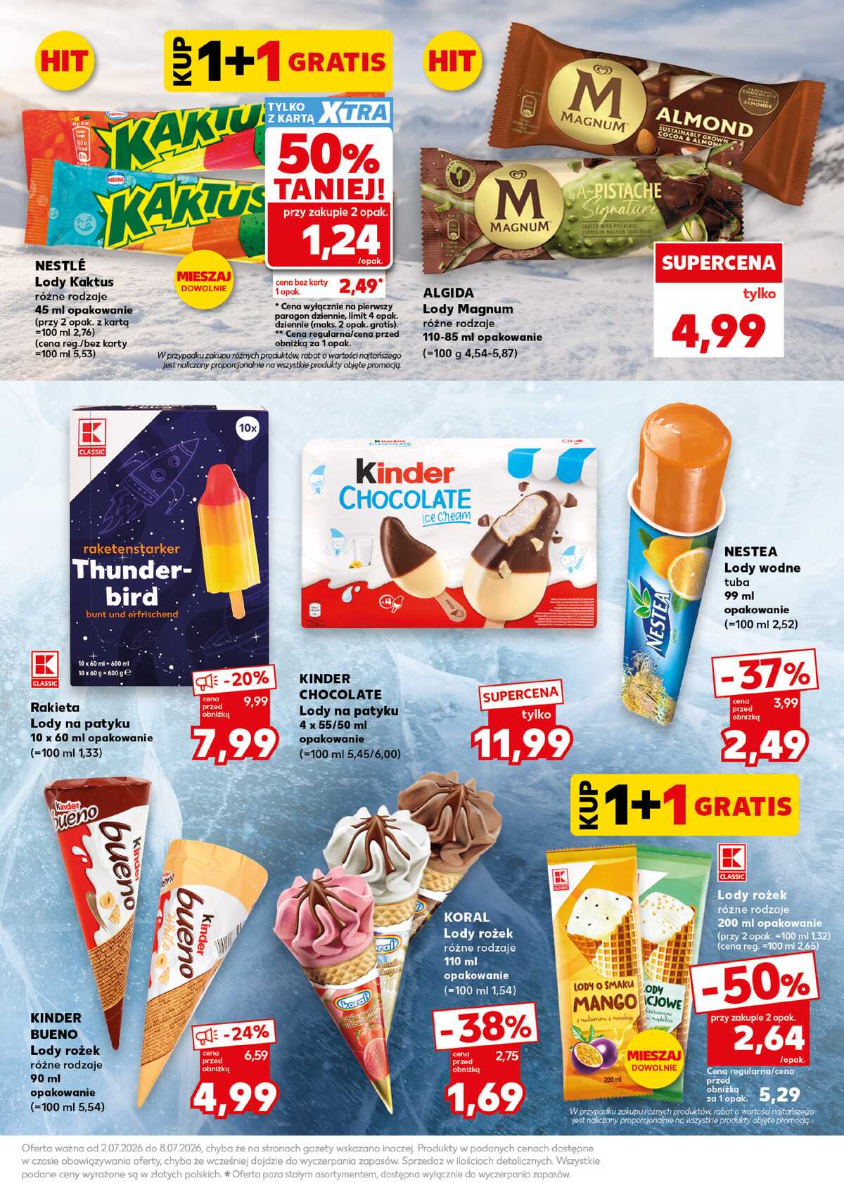 Leták Kaufland Polsko 6.7.-8.7.2026 - Silný start strana 11