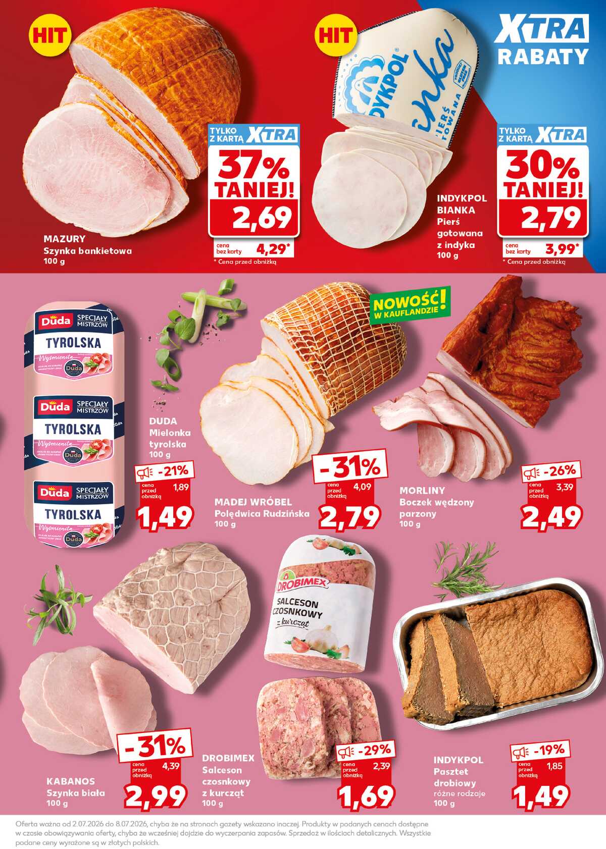 Leták Kaufland Polsko 6.7.-8.7.2026 - Silný start strana 13