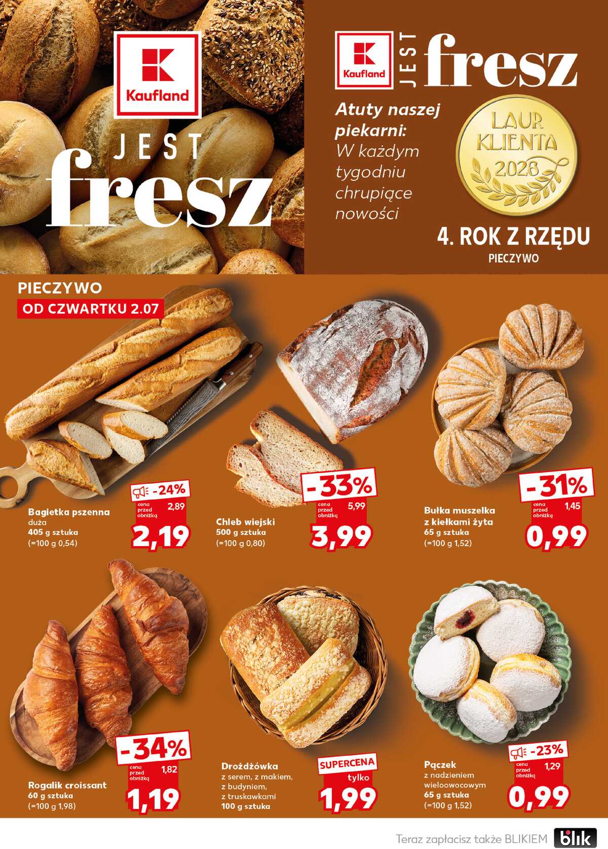 Leták Kaufland Polsko 6.7.-8.7.2026 - Silný start strana 14